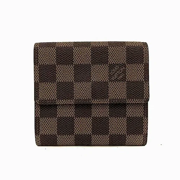 Authentic LV Louis Vuitton Damier Portefeiulle Elise Trifold Compact Wallet - Picture 4 of 8